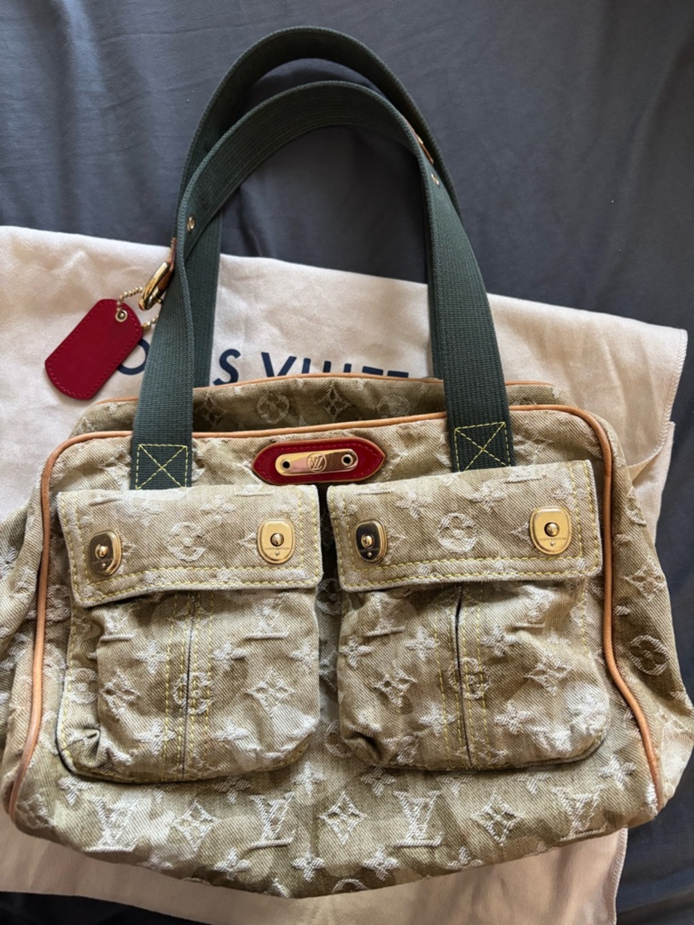 Louis vuitton monogramouflage jasmine bag